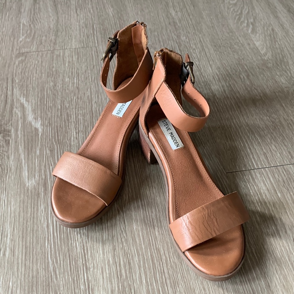 Steve Madden Cognac Sandals